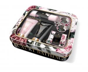 Celebration Gift Tin in Velvet Rose & Raspberry 